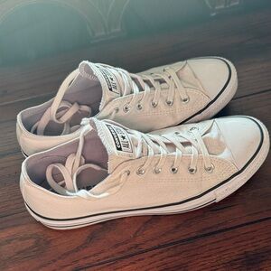 Converse All Star White Iridescent Low-Tops